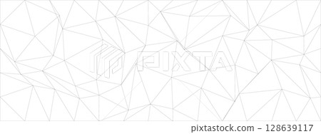 Abstract geometric pattern with dynamic lines and triangles for modern design projects 128639117