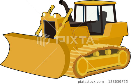 Bulldozer Real 128639755