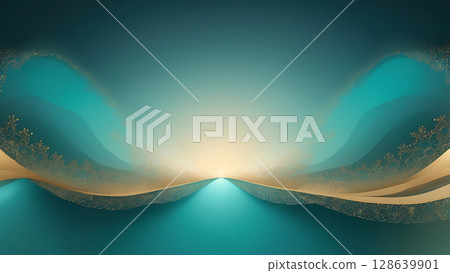 Subtle Patterns on Serene Gradient 128639901