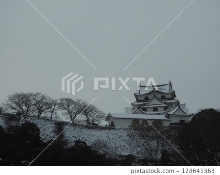 Hikone castle 128641363