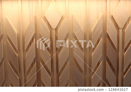 Offering a beautiful and elegant series of textured wood paneling with distinct design patterns Offering a beautiful and elegant series of textured wood paneling with distinct design patterns 128641627