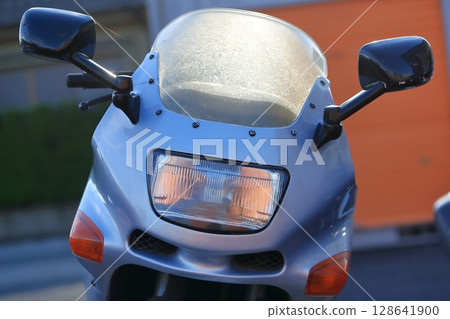Motorcycle headlight image 128641900