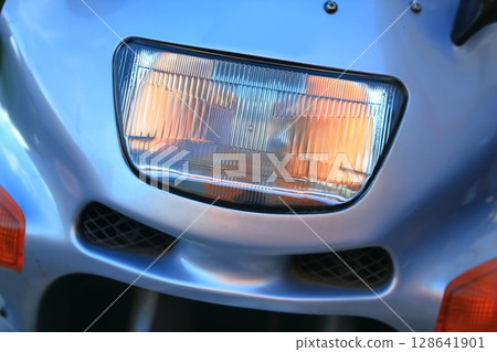 Motorcycle headlight image 128641901