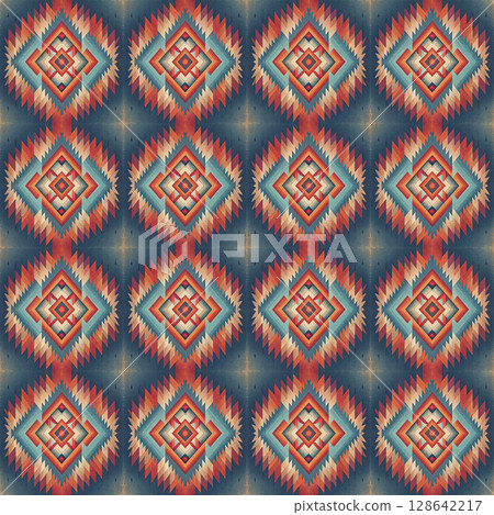 vector seamless pattern. ethnic background. tribal pattern vector seamless pattern. ethnic background. tribal pattern 128642217