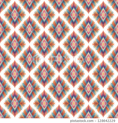 vector seamless pattern. ethnic background. tribal pattern vector seamless pattern. ethnic background. tribal pattern 128642229