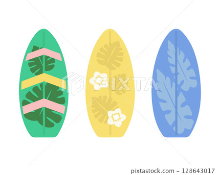 衝浪板插圖集 衝浪板插圖集 128643017