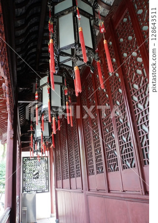 Yuyuan Garden, Garden Scenery, Shanghai Yuyuan Garden, Garden Scenery, Shanghai 128643511