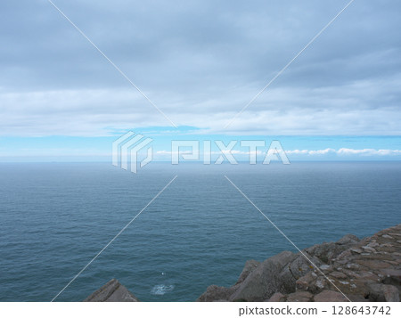 Portugal, Cape Roca, westernmost point of Eurasia, May Portugal, Cape Roca, westernmost point of Eurasia, May 128643742
