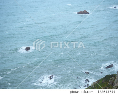 Portugal, Cape Roca, westernmost point of Eurasia, May Portugal, Cape Roca, westernmost point of Eurasia, May 128643754