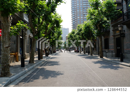 上海的城市景觀 上海的城市景觀 128644552