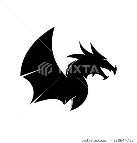Dragon vector icon illustration design Dragon vector icon illustration design 128644732