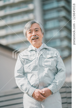 銀髮族 男人 男 128645018