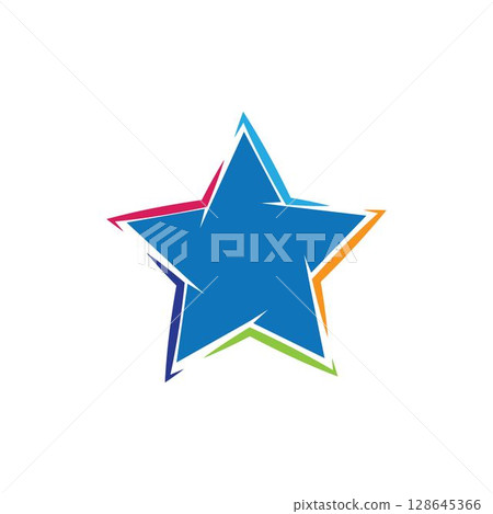 Star Logo Template vector icon Star Logo Template vector icon 128645366