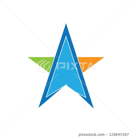 Star Logo Template vector icon Star Logo Template vector icon 128645367