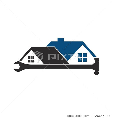 Home improvement logo vector. Home repair logo 128645428