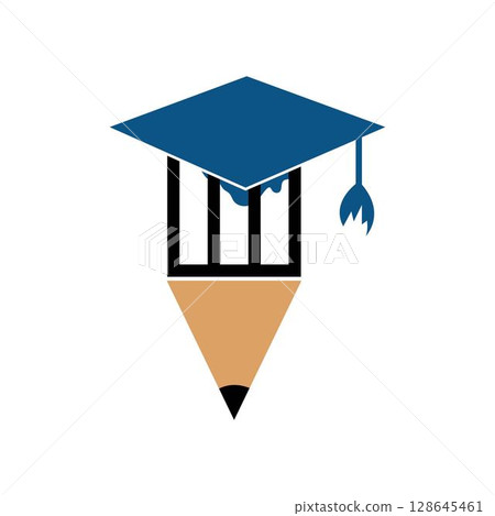 Education Logo Template vector illustration design 128645461