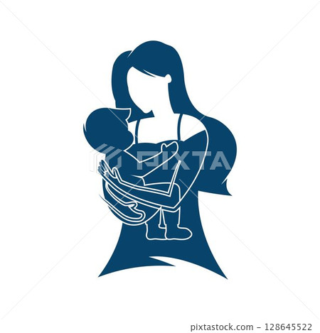 Happy Mothers Day logo vector illustration design.Happy Mother's Day to all mother lovers Happy Mothers Day logo vector illustration design.Happy Mother's Day to all mother lovers 128645522