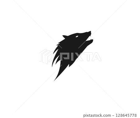 Wolf Logo Template 128645778