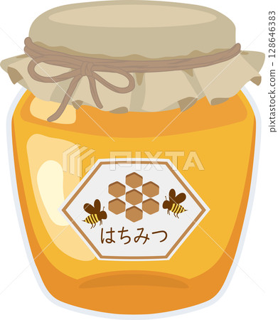 honey with lid 128646383