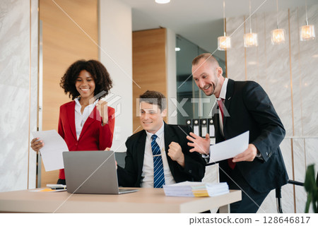 Those who work hard, win in the conference room new startup project Those who work hard, win in the conference room new startup project 128646817