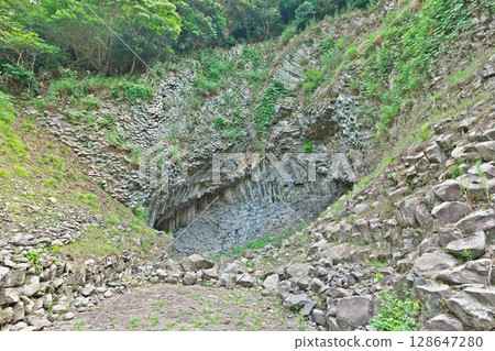 [玄武洞公園 玄武洞（北塚洞）] 兵庫縣豐岡市赤石市 128647280