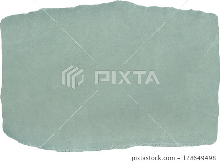 Aged torn blue piece carton, versatile background for collage, scrapbooking 128649498