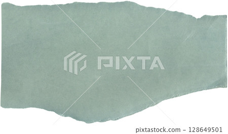 Blue cardboard with torn edges. For collage, scrapbooking, DIY projects 128649501