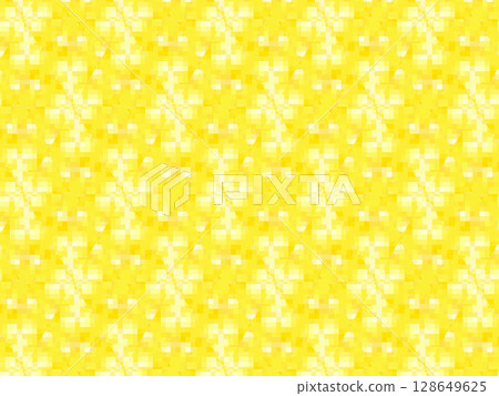 Shiny yellow gradient geometric mosaic background material 120 128649625