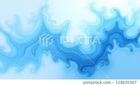 Abstract Watercolor Flow Composition Abstract Watercolor Flow Composition 128650367