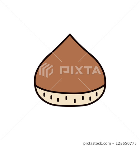 Illustration of chestnut 128650773
