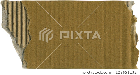 Corrugated brown torn cardboard for background, packaging, gift wrapping, and creative crafting projects Corrugated brown torn cardboard for background, packaging, gift wrapping, and creative crafting projects 128651132