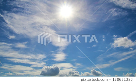 A refreshing summer sky 128651383