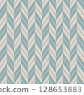 Vector seamless herringbone pattern in vintage style. Vector seamless abstract geometric pattern for home decor. 128653883