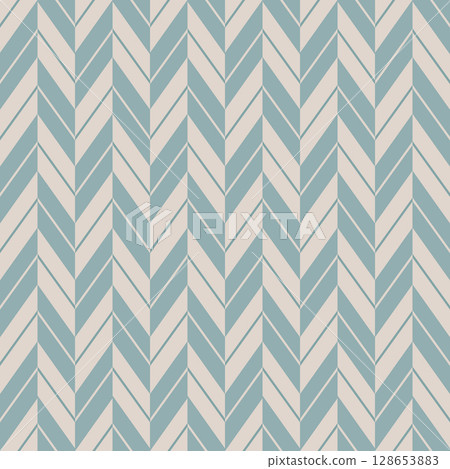 Vector seamless herringbone pattern in vintage style. Vector seamless abstract geometric pattern for home decor. 128653883