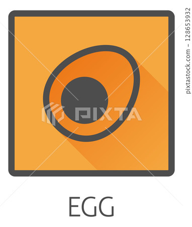Egg Food Icon Concept 128653932