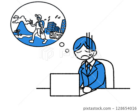 想要旅行的上班族 想要旅行的上班族 128654016