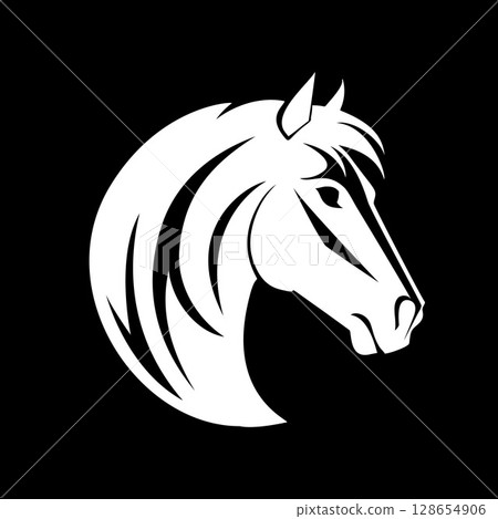 Horse head 128654906