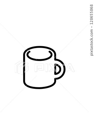 Coffee cup icon 128655868
