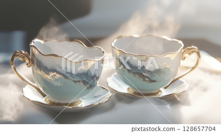 bridgerton tea cups 128657704
