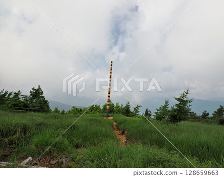 [山牌]富山縣從折立到太郎平的冬季降雪量測量桿（2025年） 128659663