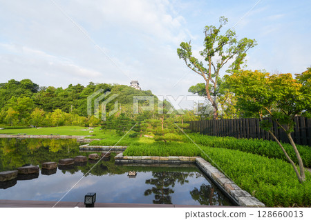 A photo of the castle and its interior taken from Hotel Indigo Inuyama Urakuen, adjacent to the national treasure Inuyama Castle. A photo of the castle and its interior taken from Hotel Indigo Inuyama Urakuen, adjacent to the national treasure Inuyama Castle. 128660013