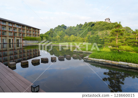 A photo of the castle and its interior taken from Hotel Indigo Inuyama Urakuen, adjacent to the national treasure Inuyama Castle. A photo of the castle and its interior taken from Hotel Indigo Inuyama Urakuen, adjacent to the national treasure Inuyama Castle. 128660015