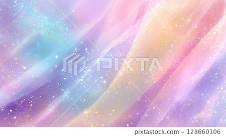 多彩的極光光背景 多彩的極光光背景 128660106