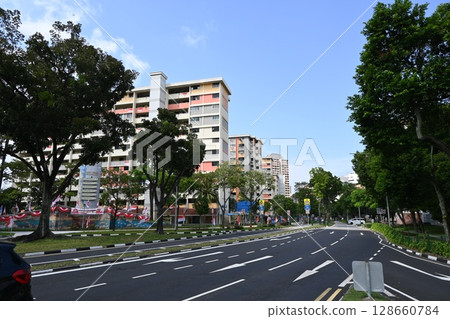 新加坡，住宅區景觀 4 128660784