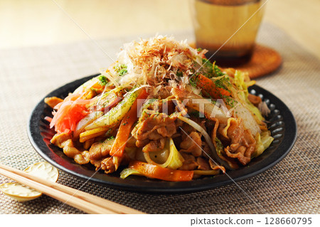 Fried noodles  Fried noodles  128660795