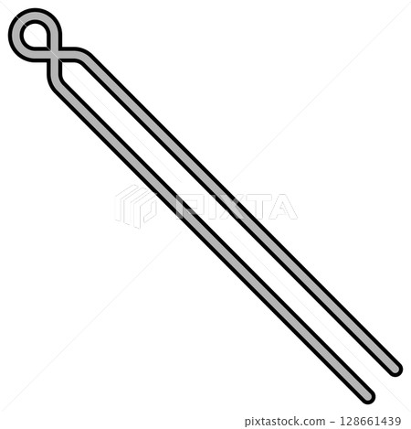線工廠工具插圖單色對角線 128661439