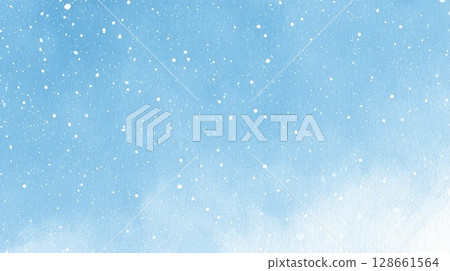 夢幻可愛的雪景背景 夢幻可愛的雪景背景 128661564