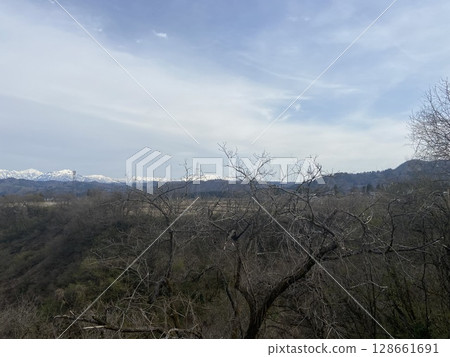 Nagaoka City, Niigata Prefecture: Scenery from the mountains Nagaoka City, Niigata Prefecture: Scenery from the mountains 128661691