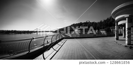 Ukraine, Kiev, 1 September 2023. Cityscape of Kiev 128661856