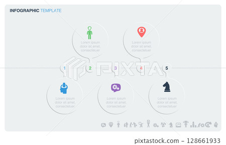 Infographic Template Infographic Template 128661933